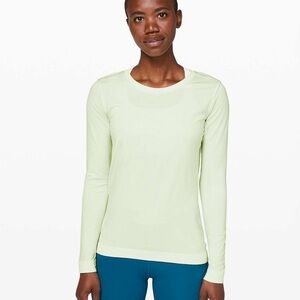 Lululemon Swiftly Tech Long Sleeve (Breeze) *StainedRelaxed Fit